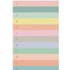 Lifestyle Rifle Paper Co. | Numbered Colour Block Memo Notepad