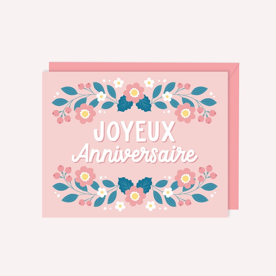 Cards Halifax Paper Hearts | Joyeux Anniversaire