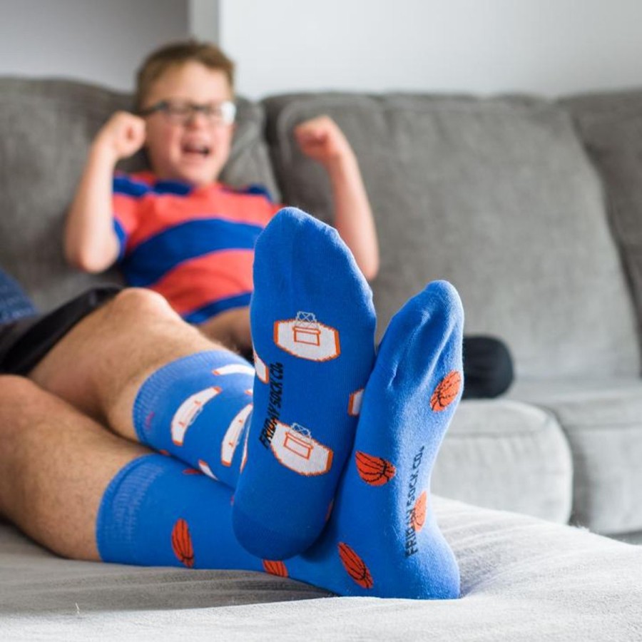 Lifestyle Friday Sock Co. | Men'S Basketball Net & Basketball Socks