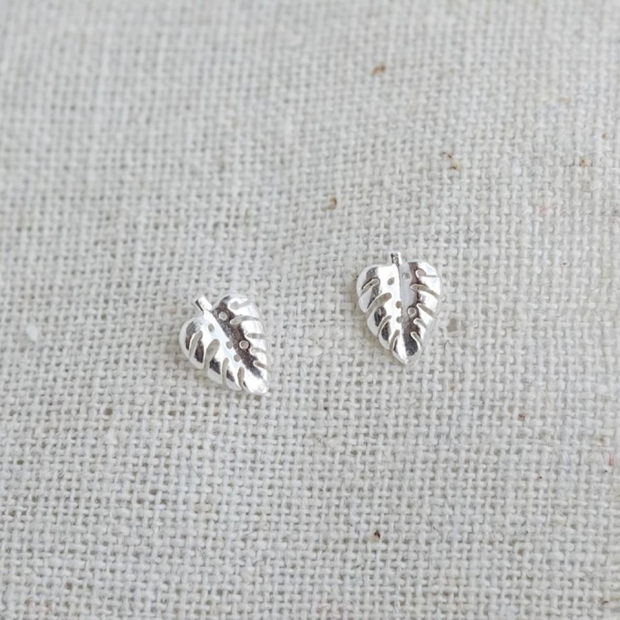 Lifestyle Catalyst & Co. | Monstera Leaf Earrings