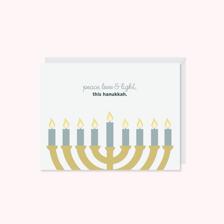 Cards Halifax Paper Hearts | Peace, Love & Light This Hanukkah