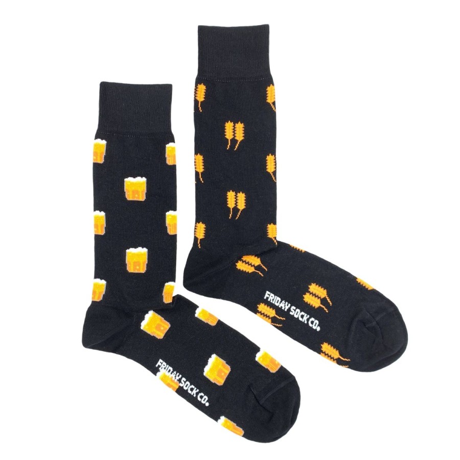 Lifestyle Friday Sock Co. | Men'S Wheat & Beer Socks (Tall)