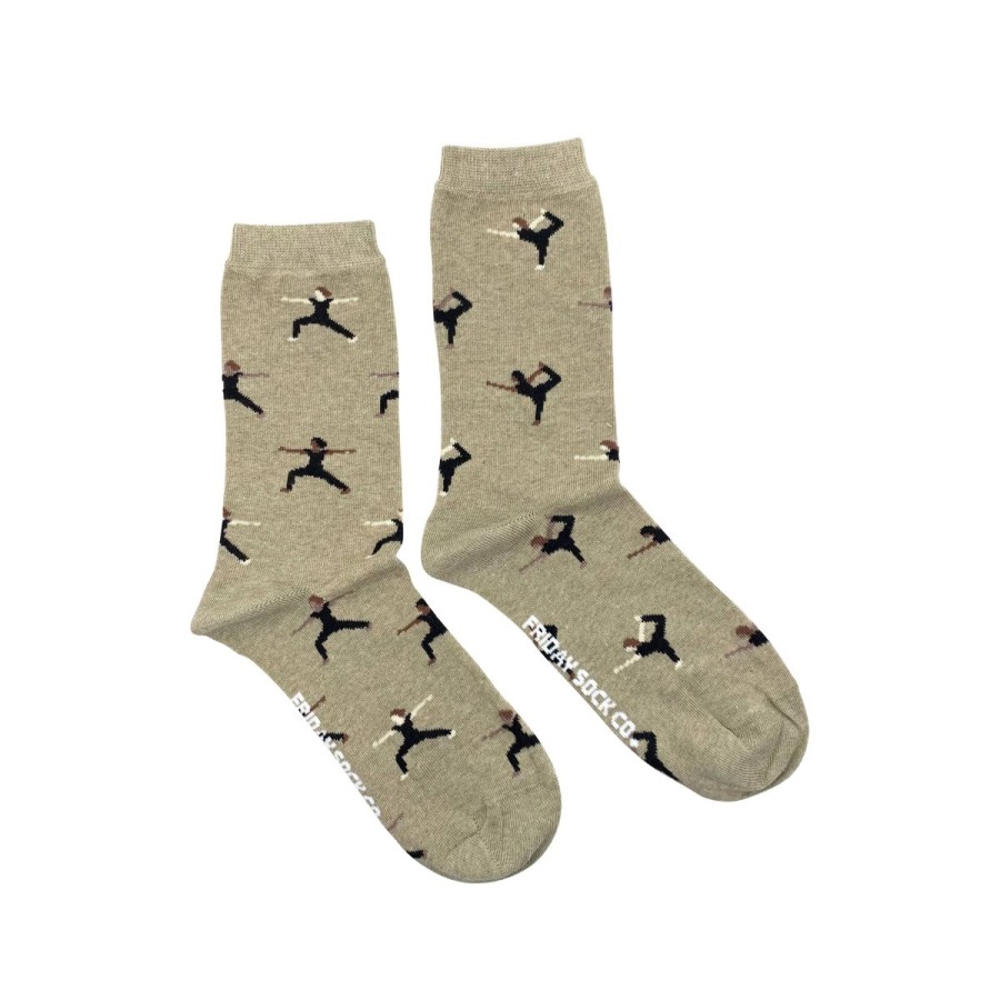 Lifestyle Friday Sock Co. | Women'S Yoga Socks (Crew)