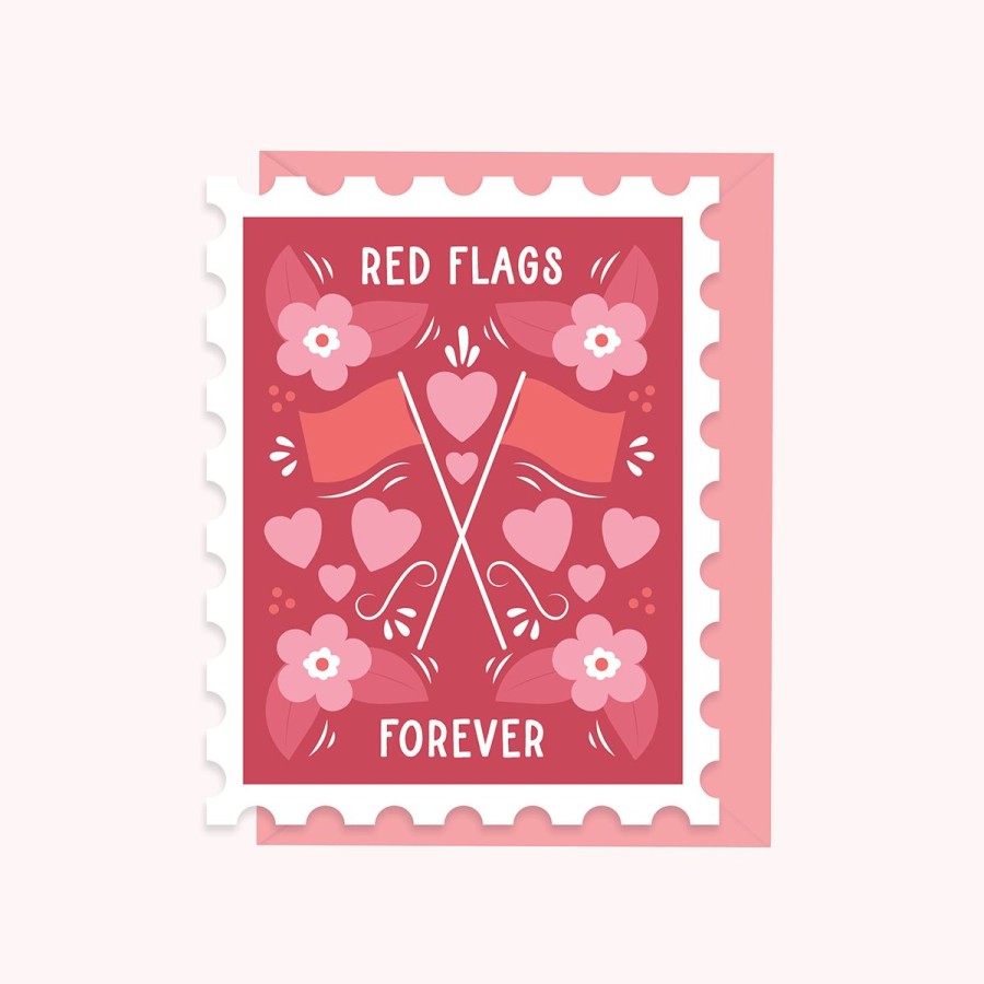 Cards Halifax Paper Hearts | Red Flags Forever