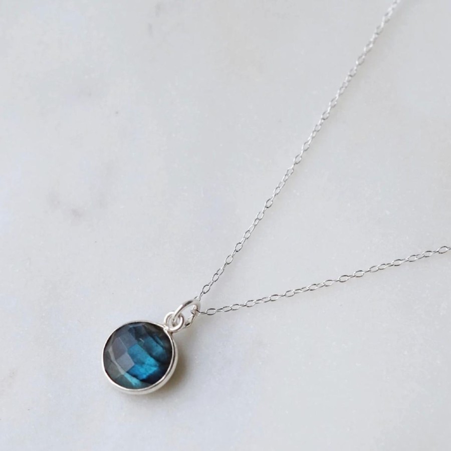 Lifestyle Catalyst & Co. | Labradorite Drop Necklace