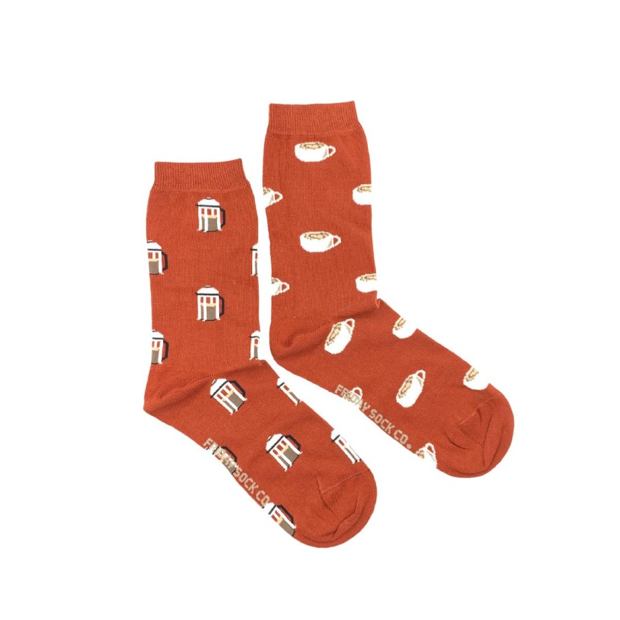 Lifestyle Friday Sock Co. | Women'S French Press Socks (Crew)