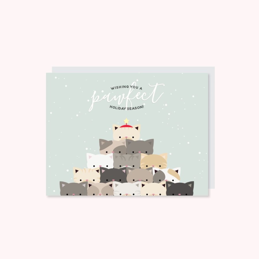 Cards Halifax Paper Hearts | Wishing You A Pawfect Holiday Season!