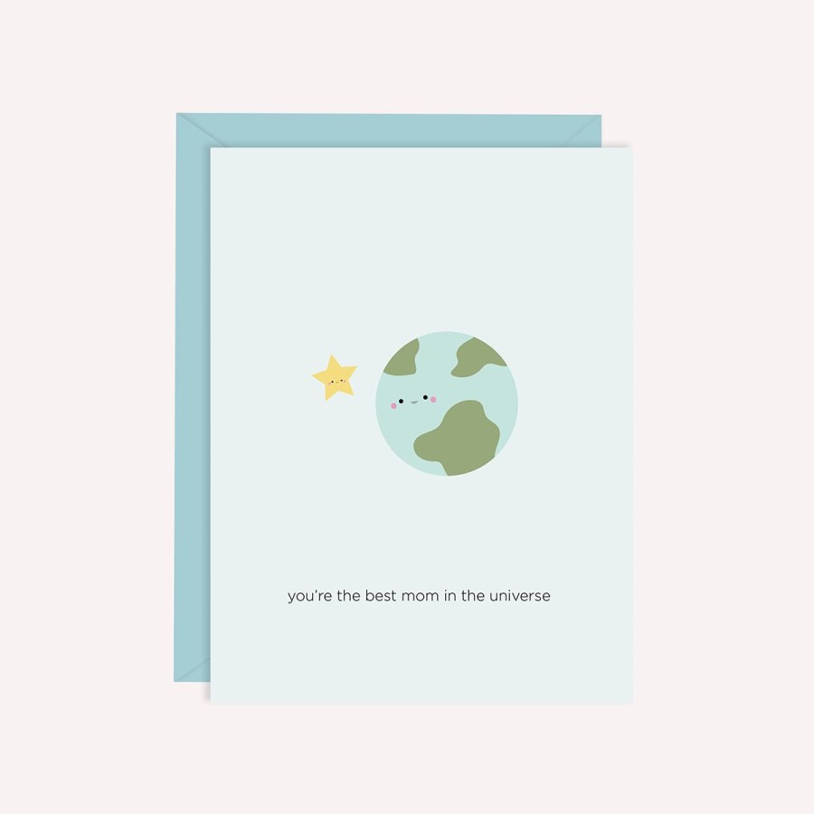 Cards Halifax Paper Hearts | (New) You'Re The Best Mom In The Universe