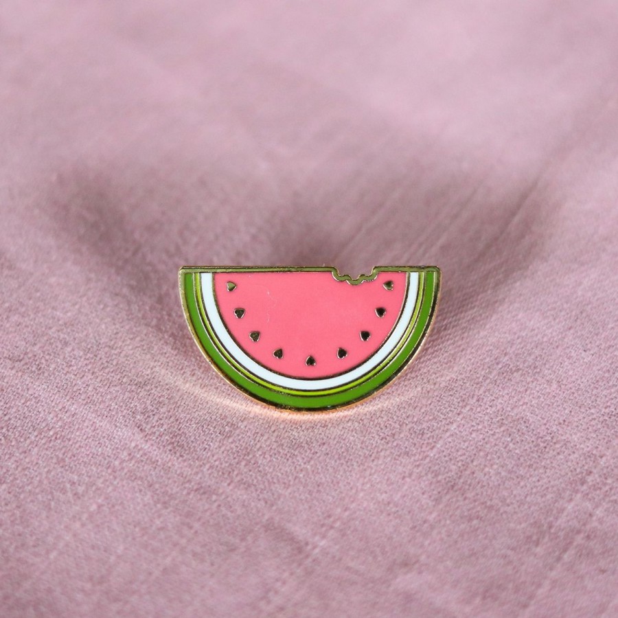 Lifestyle Halifax Paper Hearts | Juicy Watermelon Enamel Pin