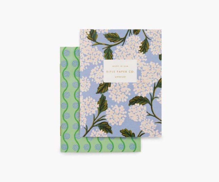 Lifestyle Rifle Paper Co. | Hydrangea Pocket Notebook Set