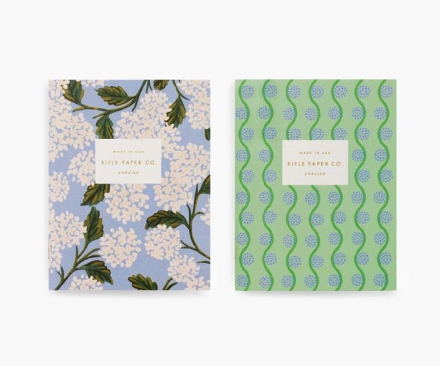 Lifestyle Rifle Paper Co. | Hydrangea Pocket Notebook Set