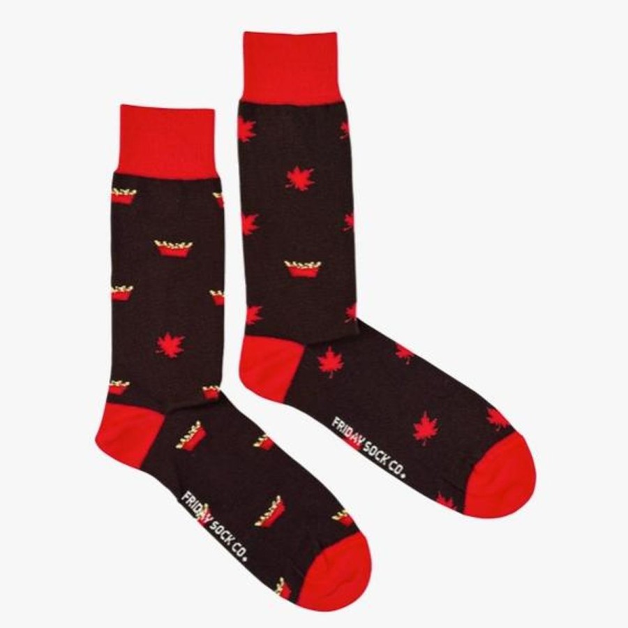 Lifestyle Friday Sock Co. | Men'S Poutine Socks (Tall)