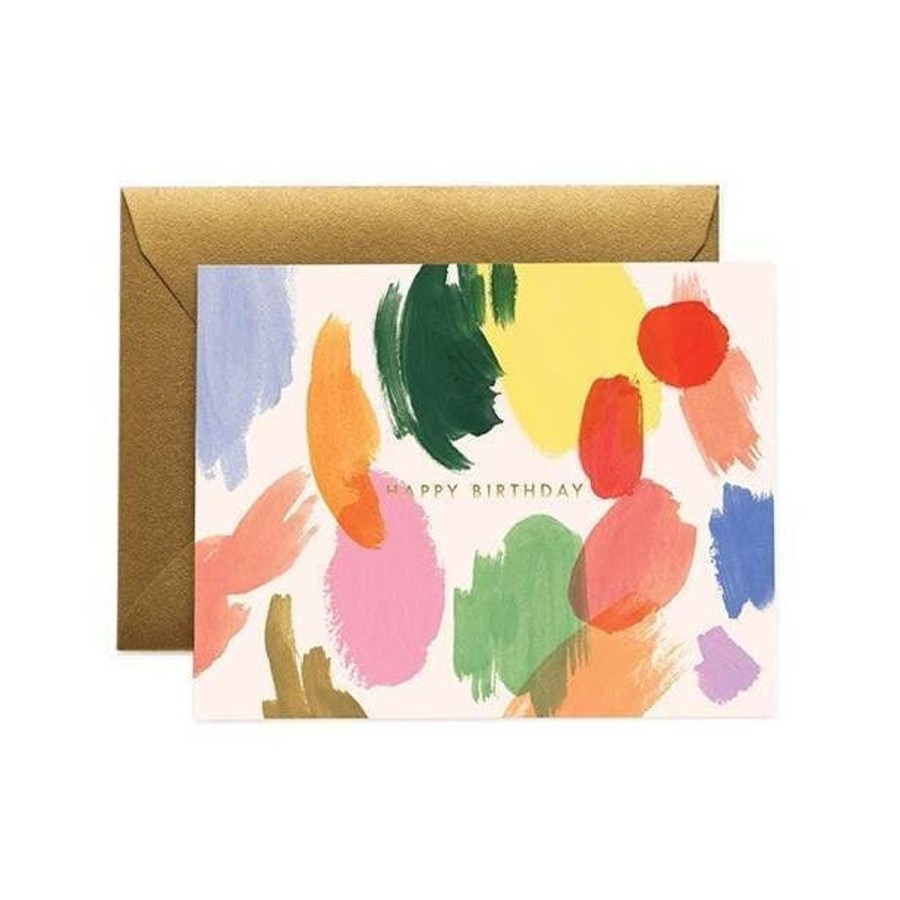 Lifestyle Rifle Paper Co. | Set Of 8-Palette Birthday Card