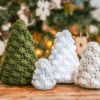 Lifestyle CS Crafts | Locally Crocheted Family Bauble Trees