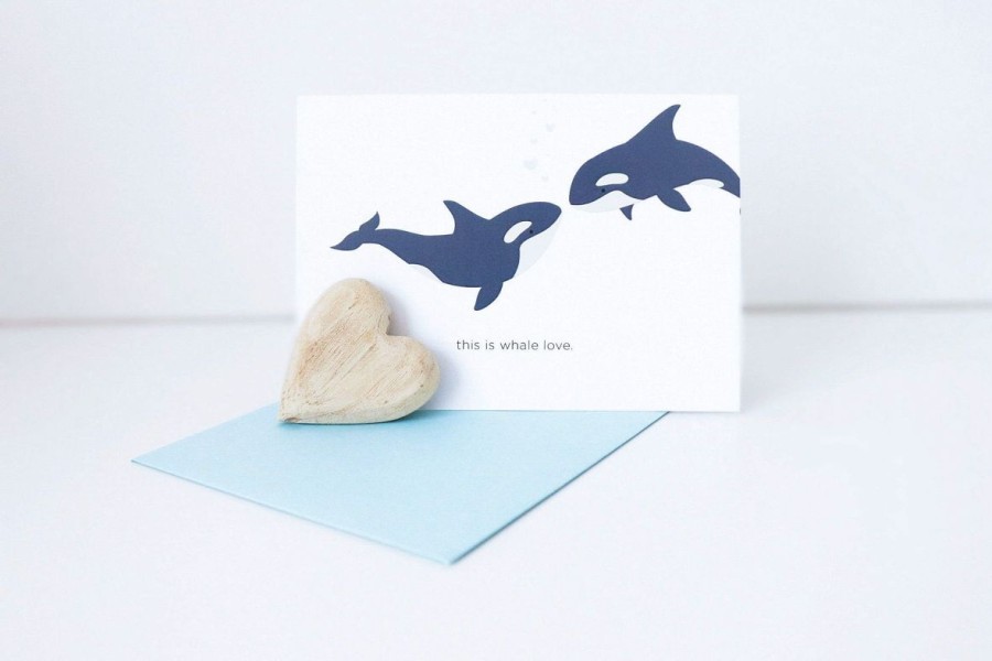 Cards Halifax Paper Hearts | Whale Love