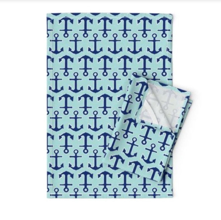 Lifestyle Charlotte Acadia | Locally-Made Anchor Tea Towel